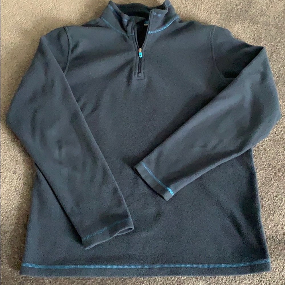 Lands’ End Kids fleece 1/4 zip pullover